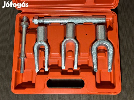 Gömbcsukló, gömbfej, kiütő villa készlet