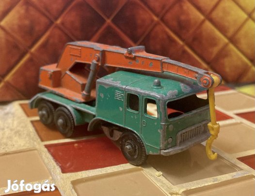 Gombkerekű Matchbox Crane Truck - Darus teherautó. 1966.