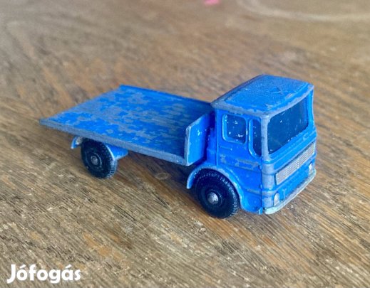 Gombkerekű Matchbox Site Hut Truck - platós teherautó. 1967.
