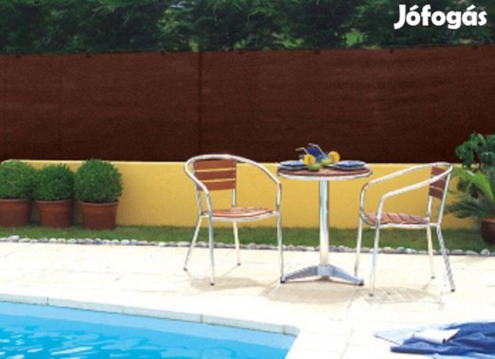 Gomblyukakkal, 2 x 50m R+/170 g, Barna árnyékolóháló országos ingye