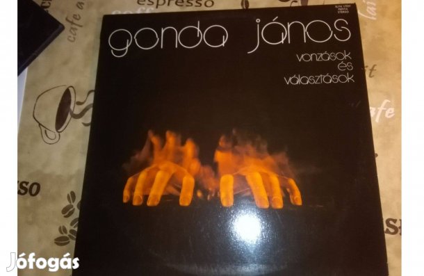 Gonda János bakelit hanglemezek eladók
