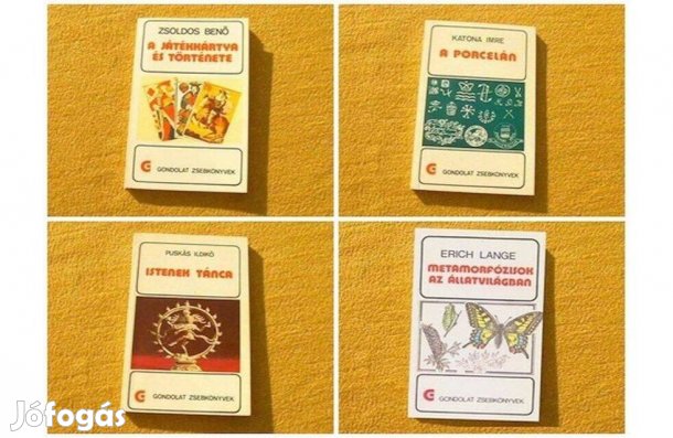 Gondolat Zsebkönyvek - Új könyvek