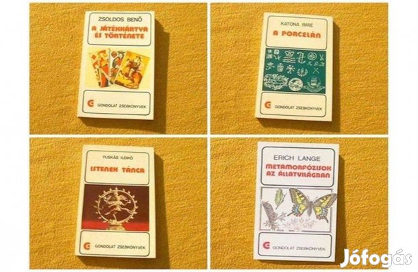 Gondolat Zsebkönyvek - Új könyvek