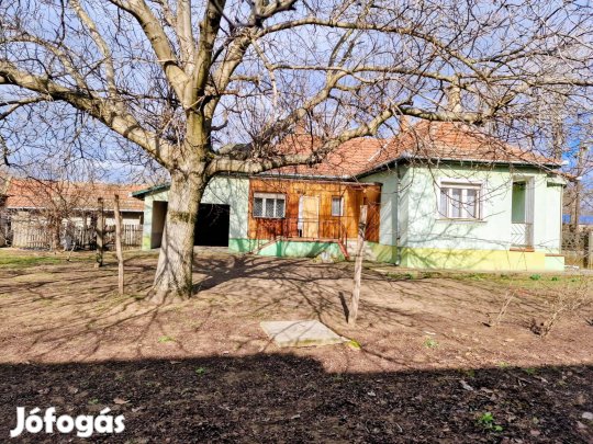 Gondozott, három szobás vályogház Kecel város szélén