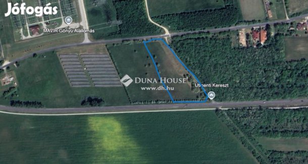 Gönyűi 3000 nm-es telek kiadó