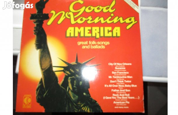Good morning America bakelit hanglemez eladó