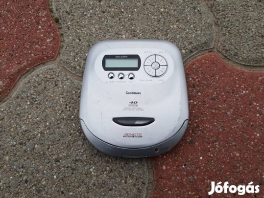 Goodmans portable compact disc player discman cd lejátszó