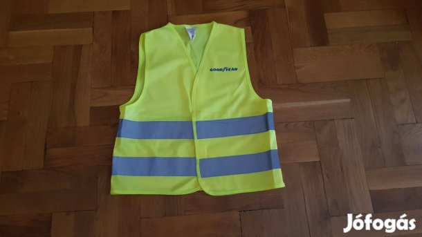 Goodyear láthatósági mellény XS-S 152-158 új