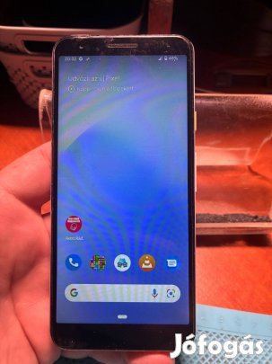 Google PIXEL 3A - Telefon+Töltő - Független 1 SIM - Müködik - TFT LCD