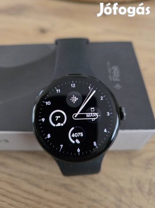 Google Pixel Watch 3 WI-FI 45 mm Obszidián színben eladó