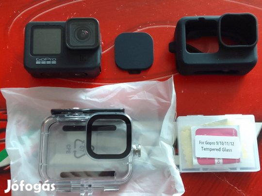 Gopro 9-13 akciókamerához új védőtok, szilikontok és fóliák