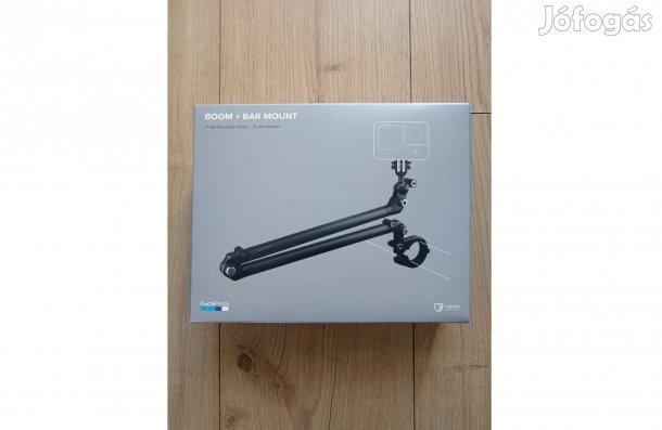 Gopro Boom + Bar Mount kameratartó, Bontatlan!