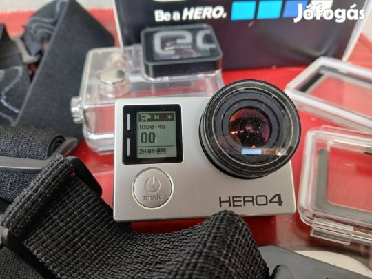 Gopro Hero4 Silver akciókamera és tartozékai.