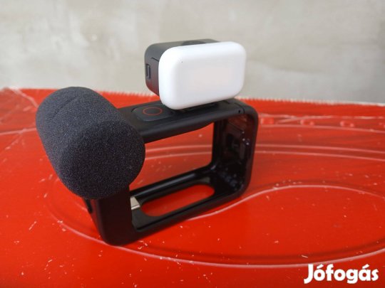 Gopro media mod lámpával