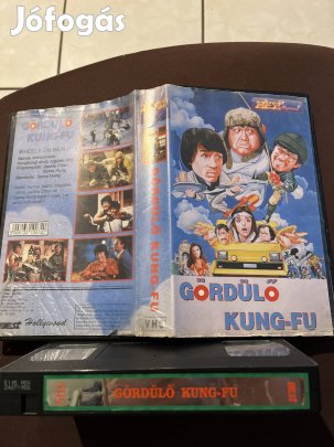 Gördülő kung fu akció vhs nagytok