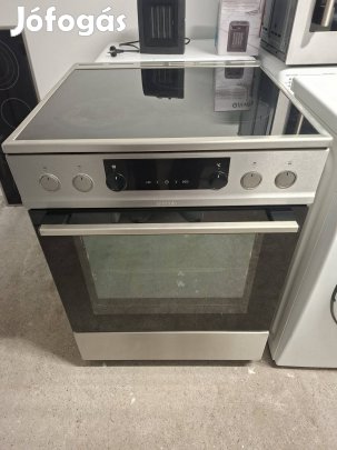 Gorenje Inox szabadonálló kerámialapos elektromos tűzhely 60 cm széles