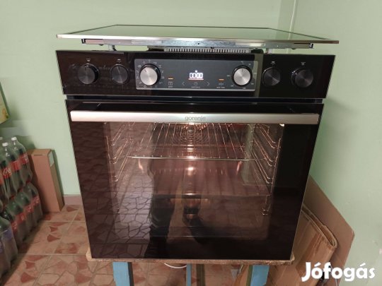 Gorenje beépíthető sütő szett,indukciós főzőlappal