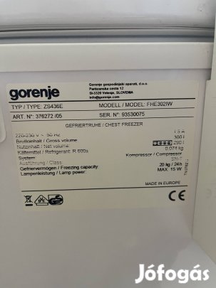 Gorenje fagyasztóláda 