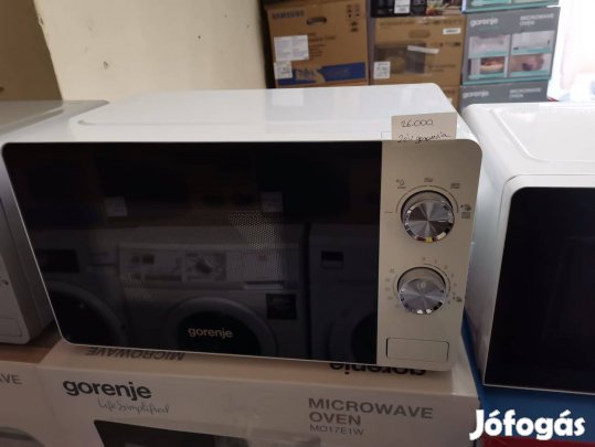 Gorenje fehér mikró 2 év garanciával eladó