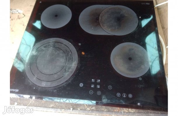Gorenje kerámia lapos főzőlap, 4 főzőhelyes eladó