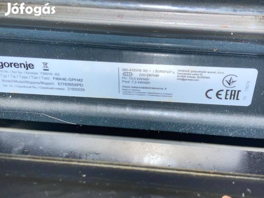 Gorenje villanytűzhely