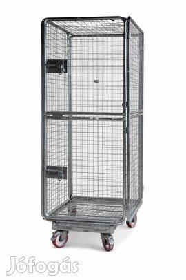 Görgős tároló, konténer, ketrec