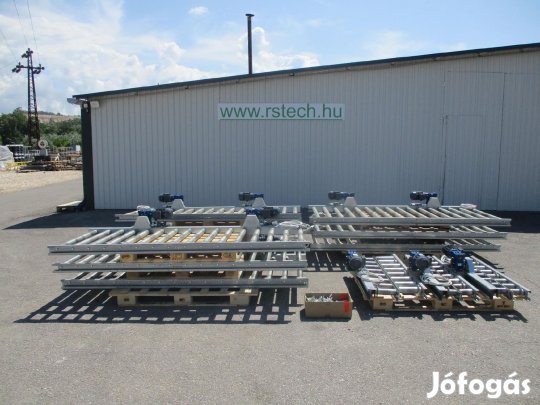 Görgőspálya görgős asztal hajtott szállító pálya (3294)