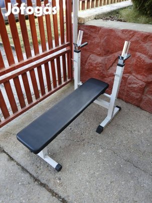 Gorilla Sports egyenes fekpad fekve nyomó pad edzőpad