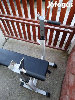 Gorilla Sports egyenes fekpad fekve nyomó pad edzőpad tolódzkodó