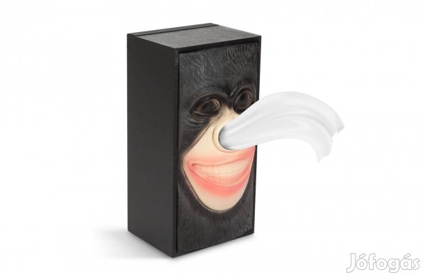 Gorillás Fa papírzsebkendő tisztítókendő adagoló 250 x 135 x 130 mm