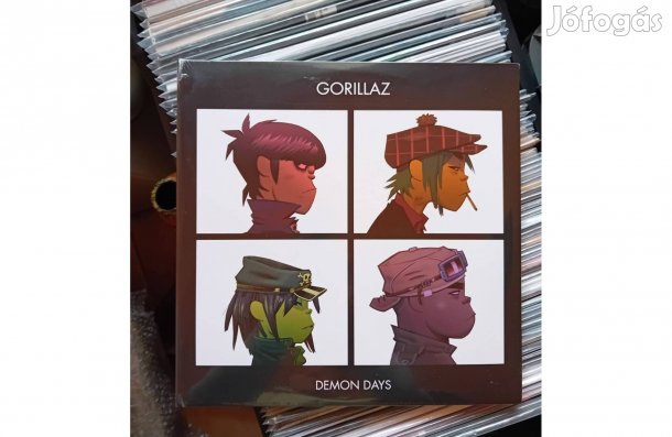 Gorillaz - Demon Days Dupla Bakelit Lemez LP Bontatlan