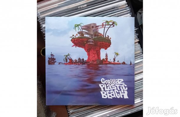Gorillaz - Plastic Beach Dupla Bakelit Lemez LP Bontatlan
