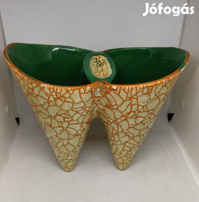 Gorka Géza porcelán, kerámia Dupla Váza!