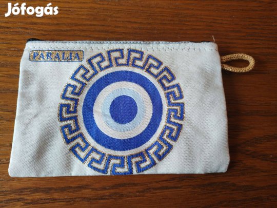 Görög "mati" mintás pénztárca