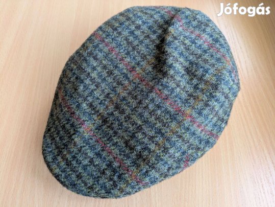 Göttmann zöld kockás gyapjú sport sapka