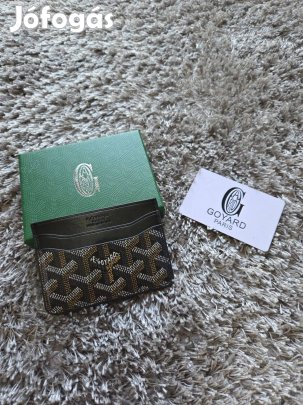 Goyard Fekete Férfi Mintás Pénztárca Irattartó