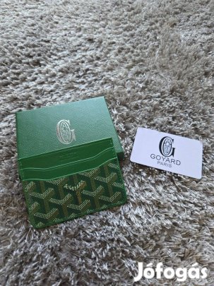 Goyard Zöld Férfi Mintás Pénztárca Irattartó