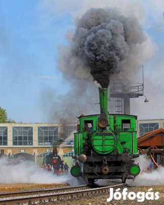 Gőzmozdonyos hűtőmágnes 9*6