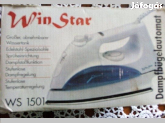 Gőzölős vasaló Win star
