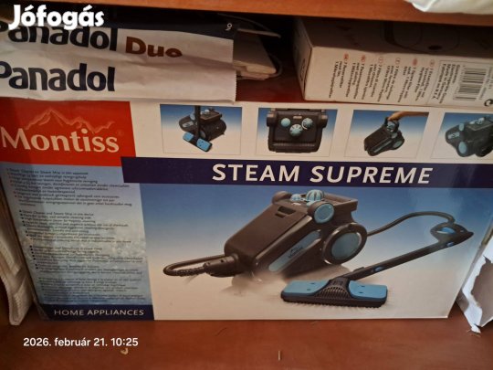 Gőztisztító porszívó