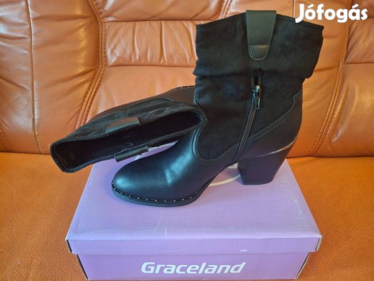 Graceland Új női bokacsizma csökkentett áron eladó - 40