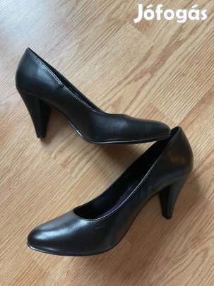 Graceland elegáns fekete alkalmi cipő 39-es