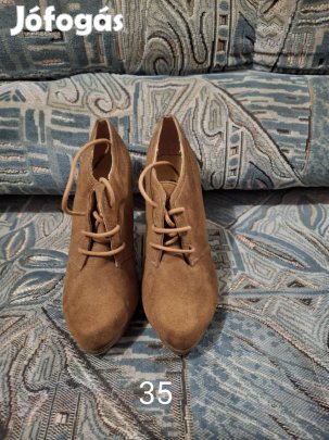 Graceland velúr magassarkú cipő 