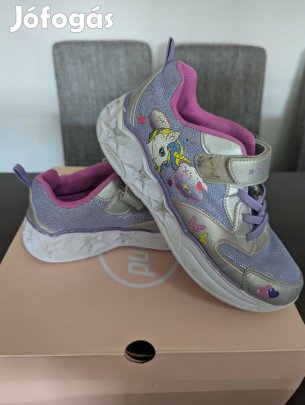 Graceland világítós lányka sportcipő 35 unikornisos, tépőzáras