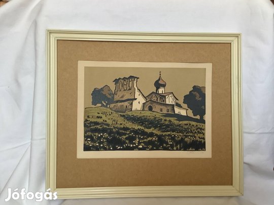 Grafika Pszkovi motivum 1969