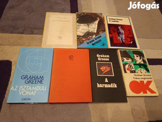 Graham Greene könyvcsomag / 7 db könyv