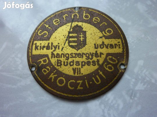 Gramofon réz biléta eladó