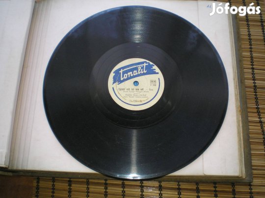 Gramofonlemez Hollós Ilona Egyszer volt hol nem volt fox A boldogságo