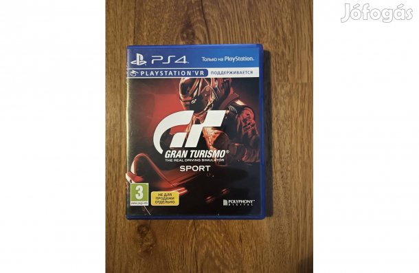 Gran turismo ps4-re eladó!