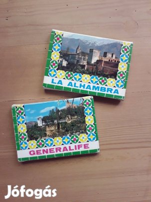 Granada (Spanyolország) - két leporello képsorozat a városról